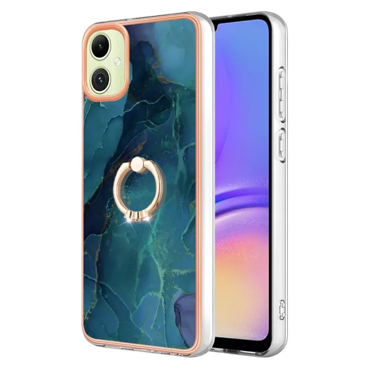 Marble Electroplated Dual-Sided IMD Phone Case with Ring Holder, Series 1