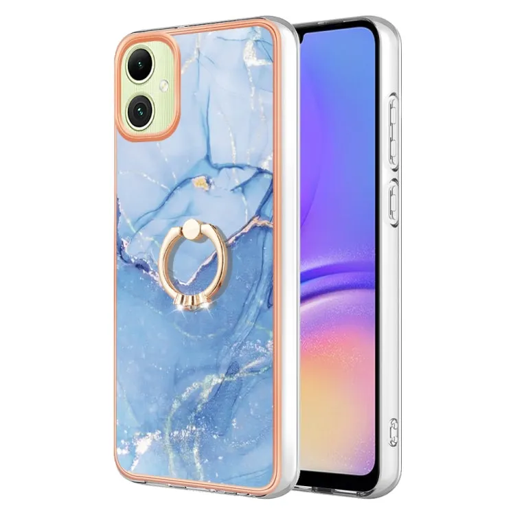 Marble Electroplated Dual-Sided IMD Phone Case with Ring Holder, Series 1