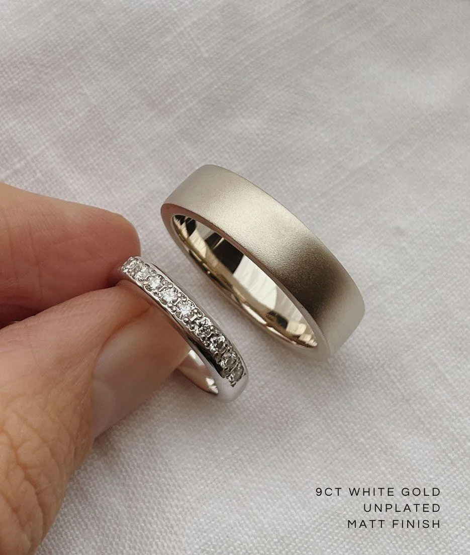 Men's 6.5mm Square Band