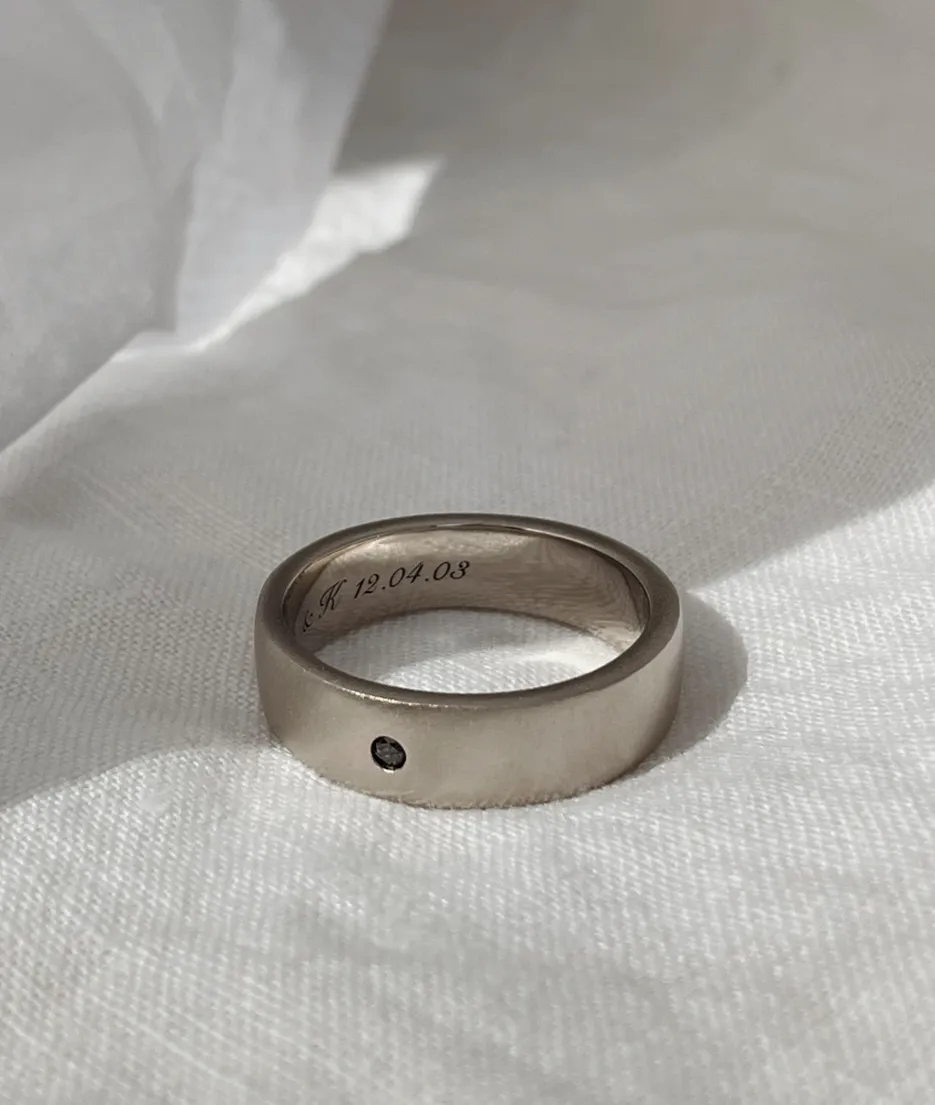 Men's 6.5mm Square Band