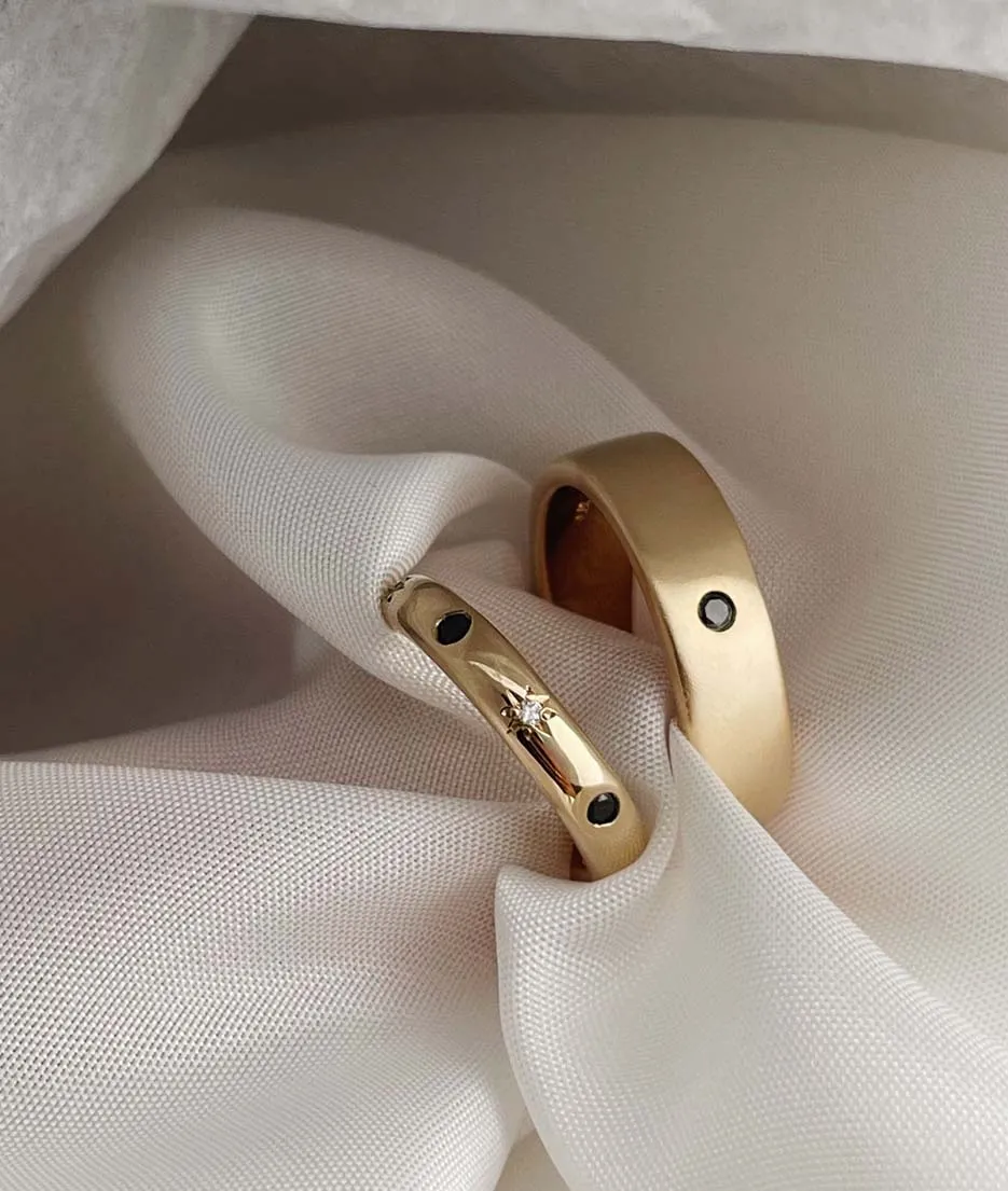 Men's 6.5mm Square Band