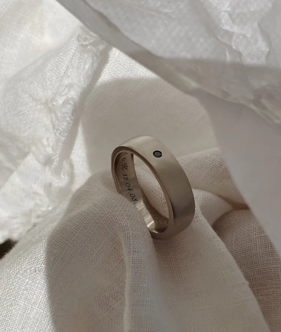 Men's 6.5mm Square Band