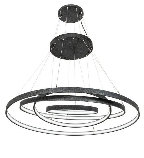 Meyda 60" Wide Anillo 4 Light Cascading Pendant- 218915