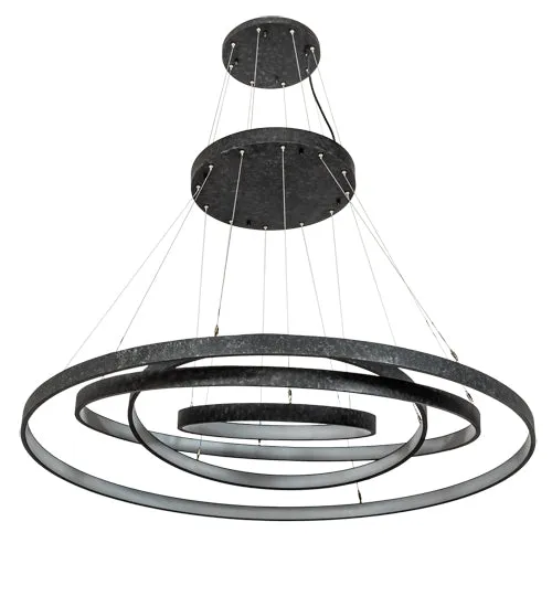 Meyda 60" Wide Anillo 4 Light Cascading Pendant- 218915
