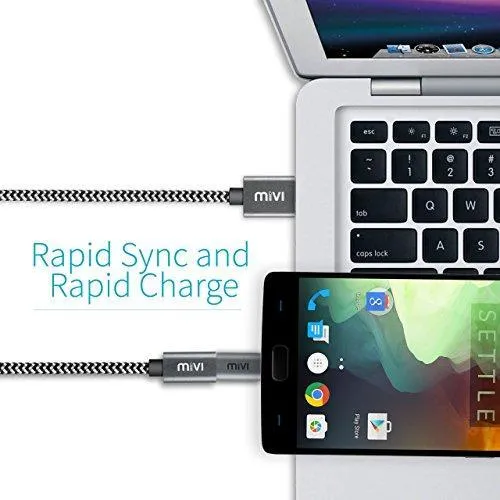 Mivi Type-C to Micro USB OTG adapter For Samsung Galaxy S8/S8Plus, Oneplus 5/3T/3, Xiaomi MI5, Google Pixel X/XL, Nexus 6P/5X, Letv le 1s,More Smartphones and other Type-C OTG supported Devices