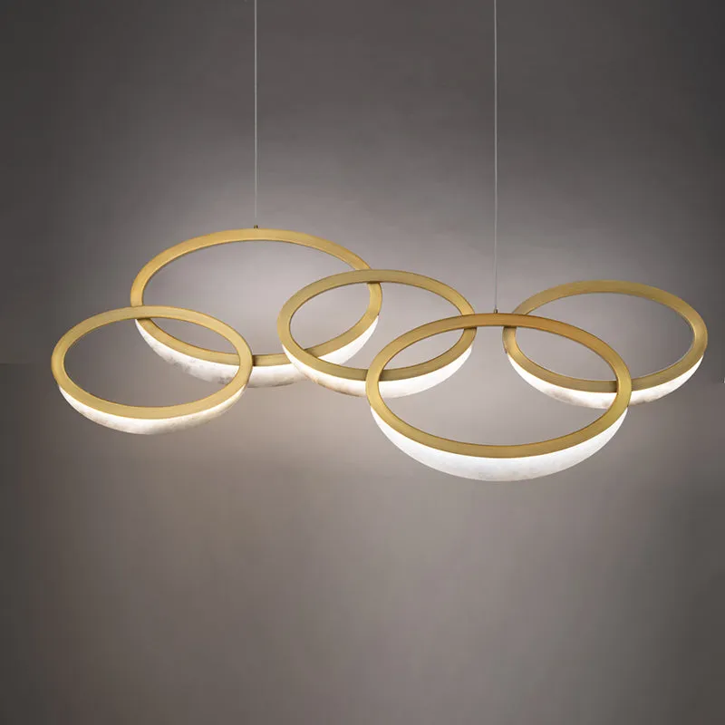 Modern Forms PD-56246 Orion 5-lt 46" LED Pendant