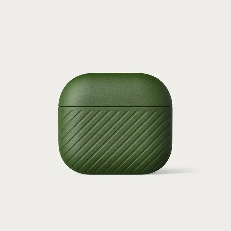 Moment - Case - Leather - AirPods (3rd Gen) - Olive