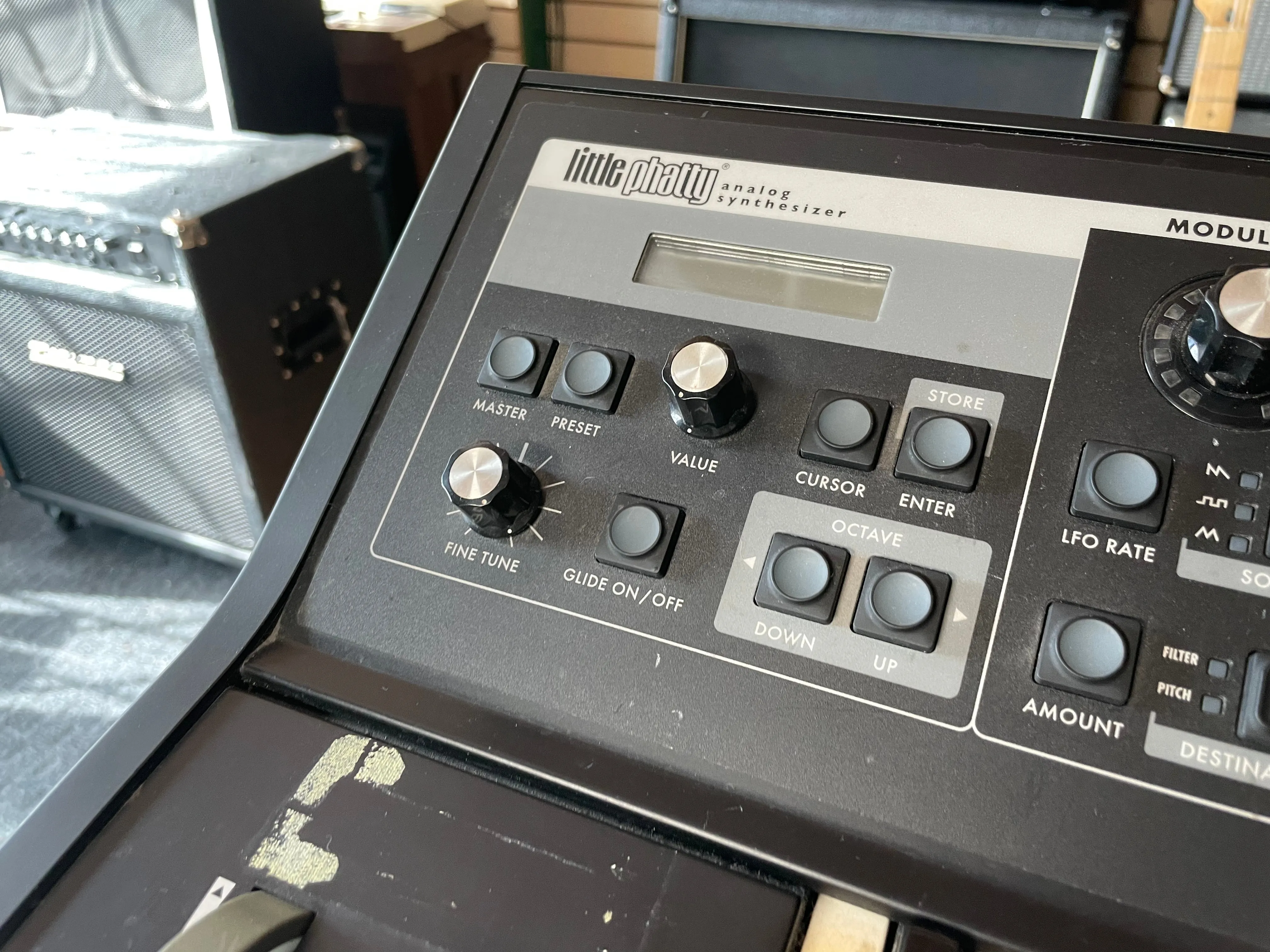 Moog Little Phatty Monosynth with Road Case Used