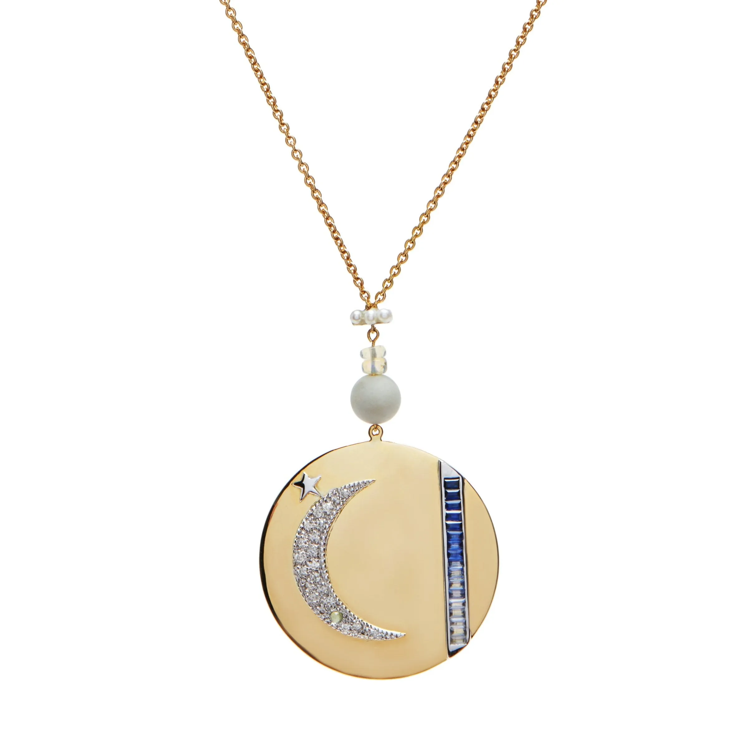 MoonClimber Necklace by Unhada