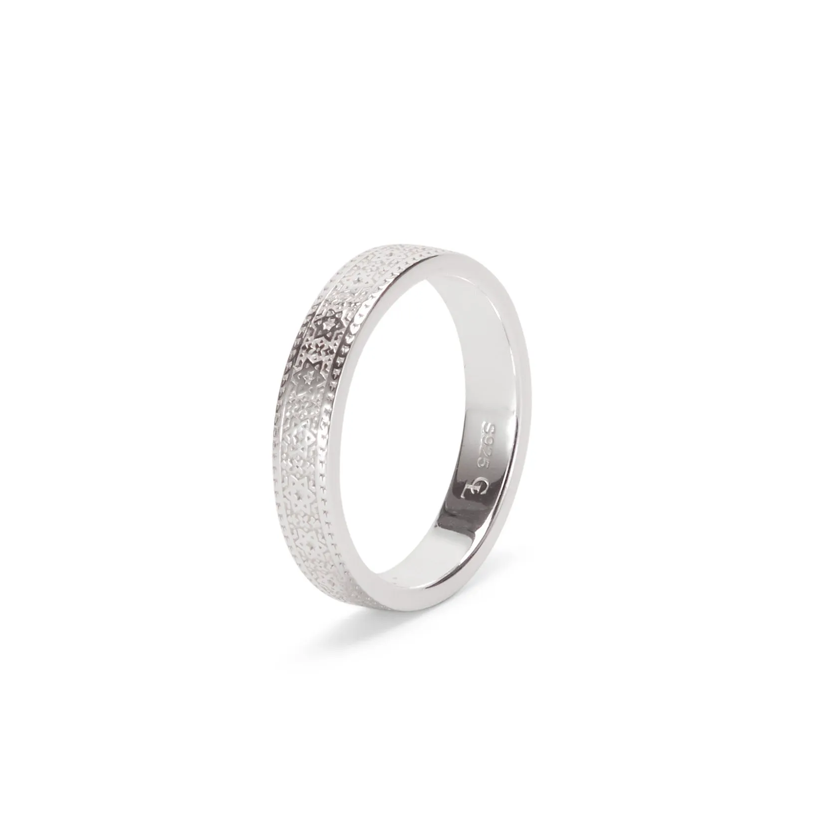 Mosaic Band - Silver