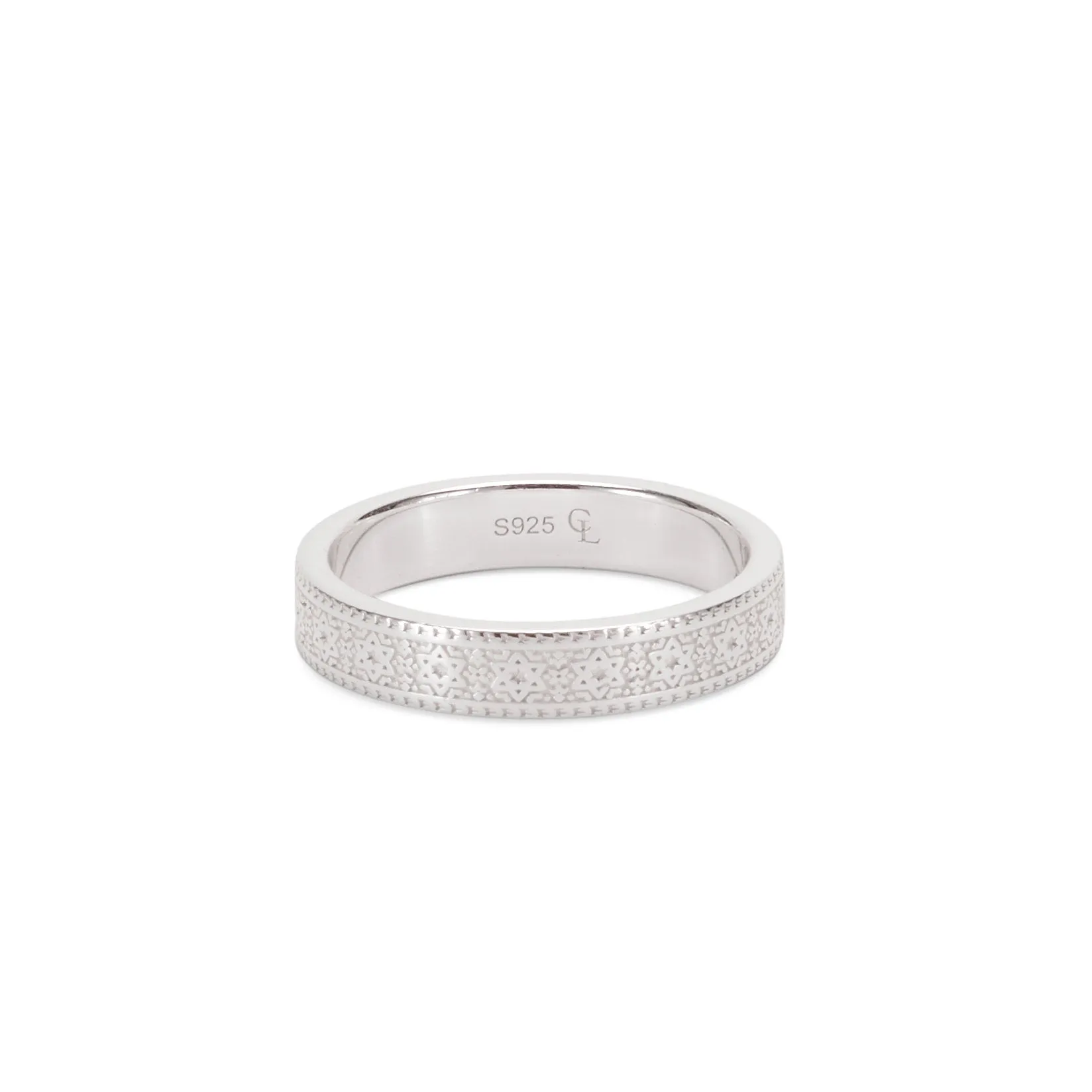 Mosaic Band - Silver