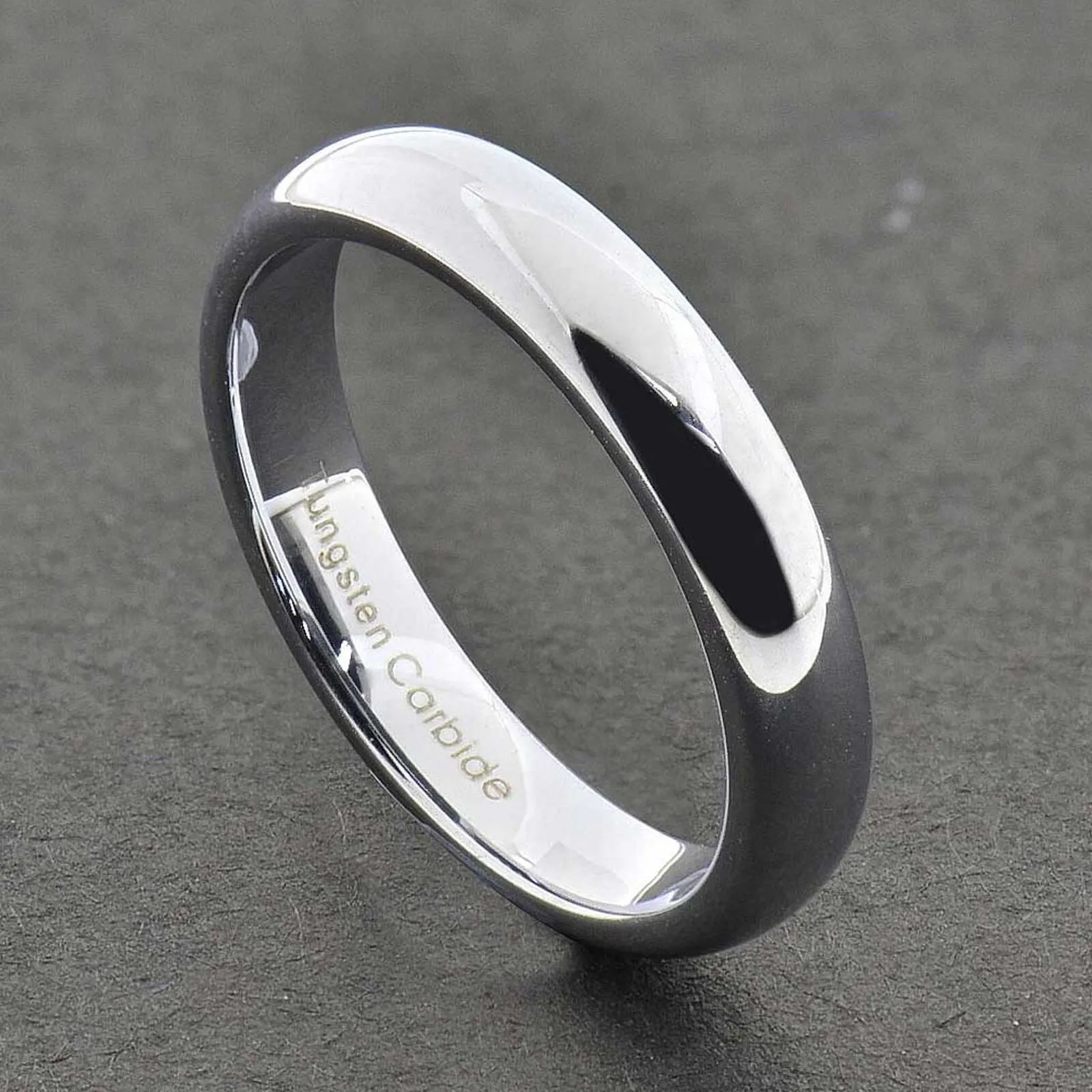 MRoyale™ Men's Tungsten Carbide Silver/Gold Ring - 18k Gold Plated (2-8mm Thick)
