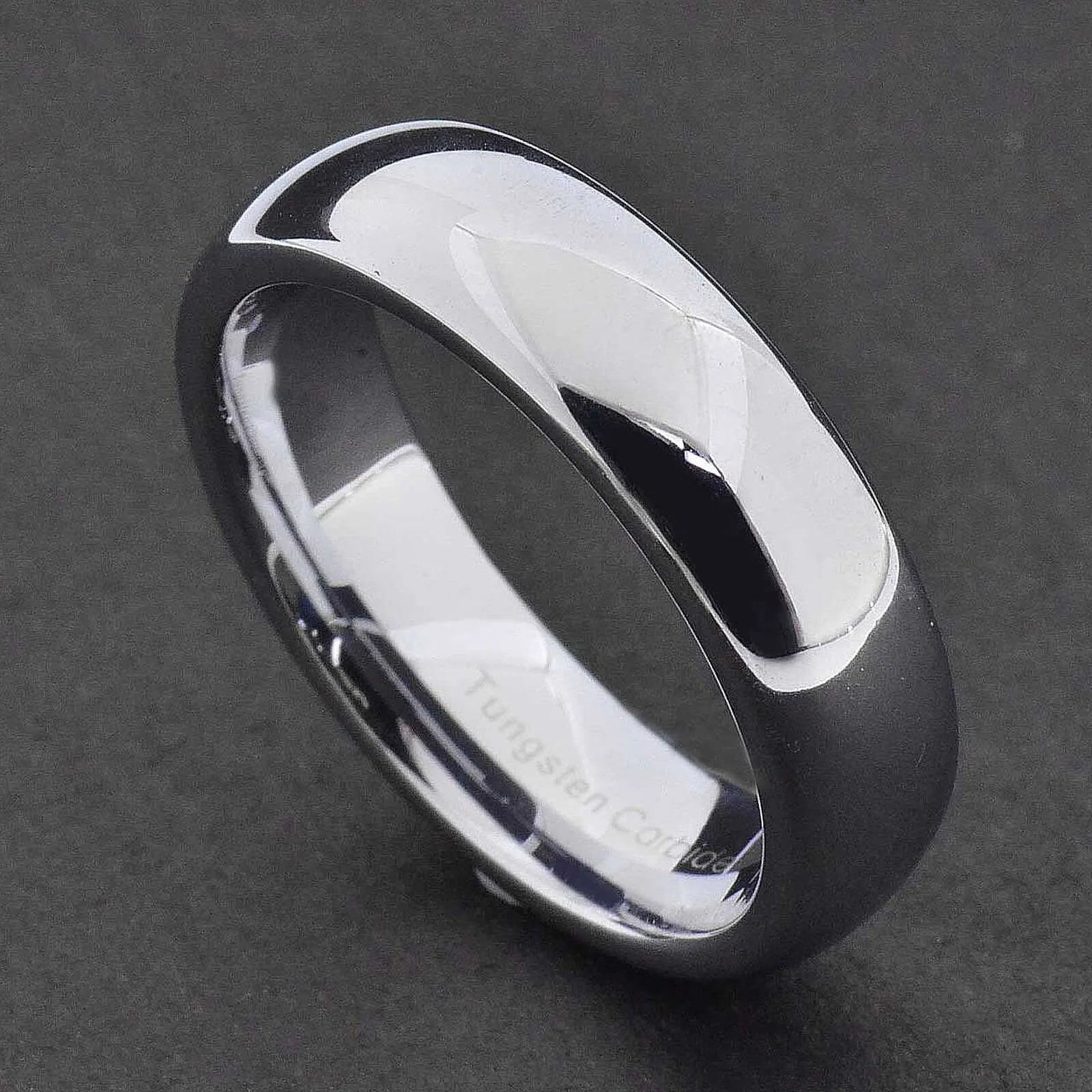 MRoyale™ Men's Tungsten Carbide Silver/Gold Ring - 18k Gold Plated (2-8mm Thick)