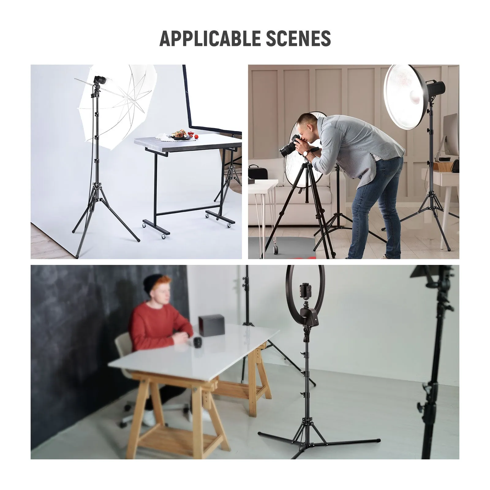 NEEWER ST178R All Metal Foldable Light Stand