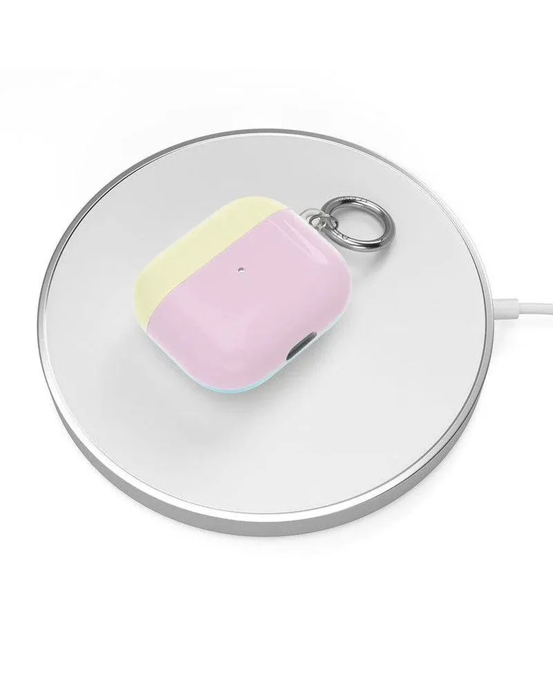 Neon Blue, Pink & Yellow | Colorblock AirPods Case