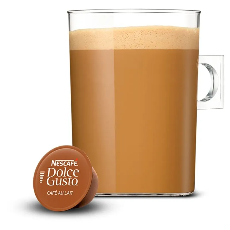 NESCAFÉ Dolce Gusto Café Au Lait coffee pods 16 Pack - Case of 3