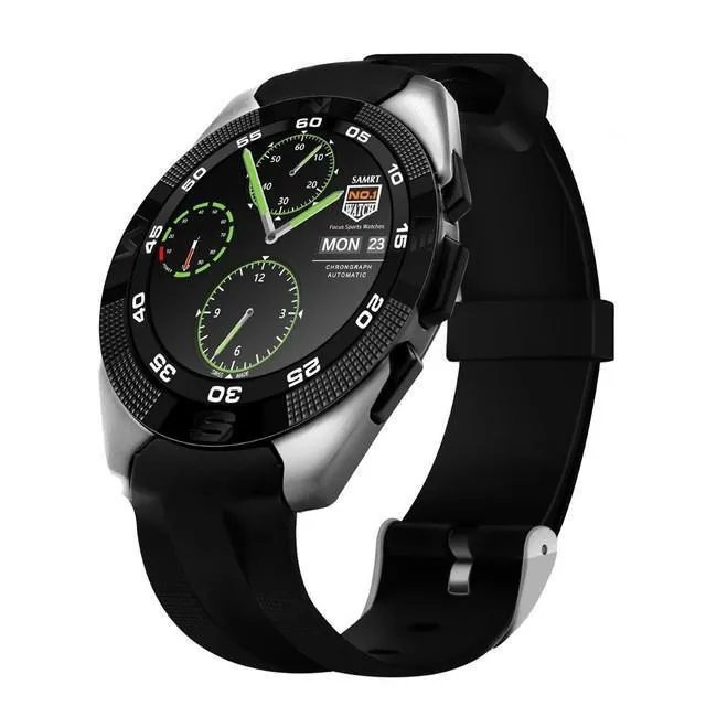 New Adventurer's Alloy Bluetooth Sport Smart Watch with Heart Rate Monitor Pedometer Fitness Tracker SMS Call Reminder