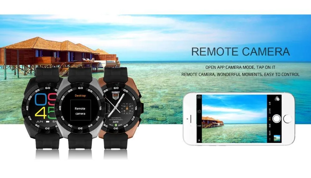 New Adventurer's Alloy Bluetooth Sport Smart Watch with Heart Rate Monitor Pedometer Fitness Tracker SMS Call Reminder