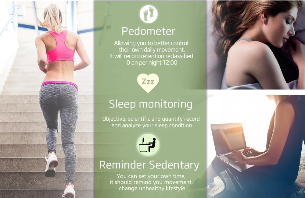 New Adventurer's Alloy Bluetooth Sport Smart Watch with Heart Rate Monitor Pedometer Fitness Tracker SMS Call Reminder