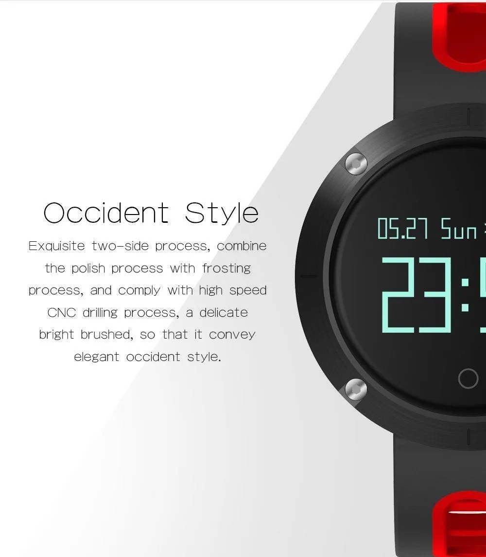 New Bluetooth Heart Rate Smart Wristband with Blood Pressure Monitor Fitness Tracker