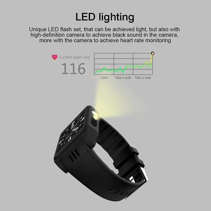 New Casual Bluetooth Smart Watch Android 4.4.2 Camera Support 3G Wifi Single Nano SIM Card