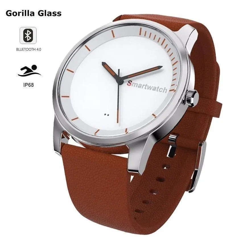 New Classic Quartz Bluetooth Smart Watch 360 Gorilla IP68 Waterproof Watch For IOS Android Phones