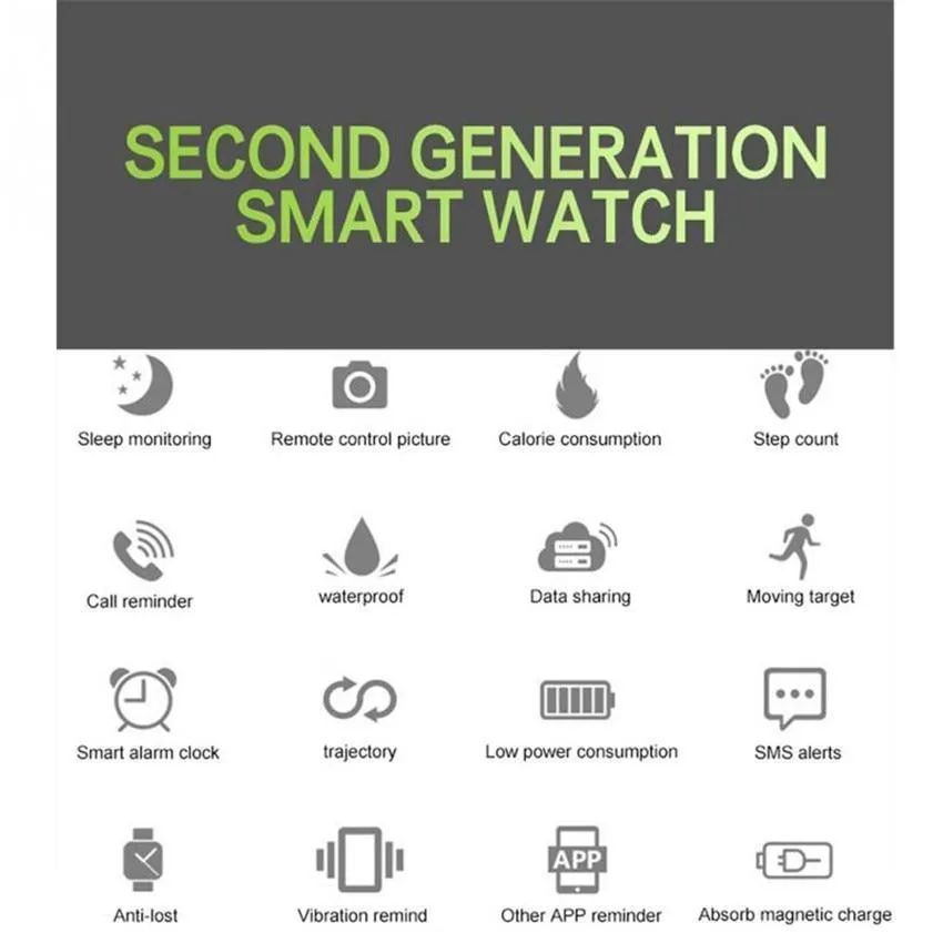 New Classic Quartz Bluetooth Smart Watch 360 Gorilla IP68 Waterproof Watch For IOS Android Phones