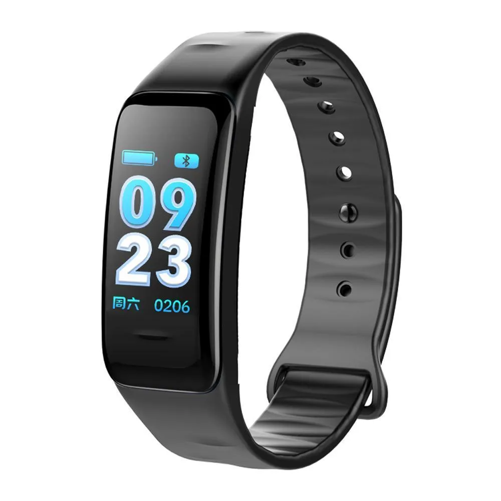New Colour IPS Screen Smart Band wrist Bracelet Wristband Heart Rate Monitor Waterproof Bluetooth Smartband for IOS Android Windows