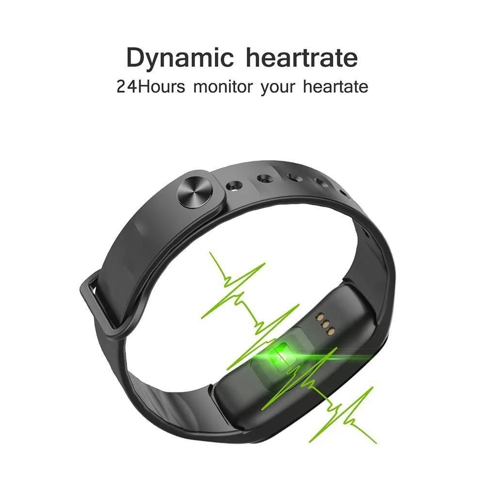 New Colour IPS Screen Smart Band wrist Bracelet Wristband Heart Rate Monitor Waterproof Bluetooth Smartband for IOS Android Windows