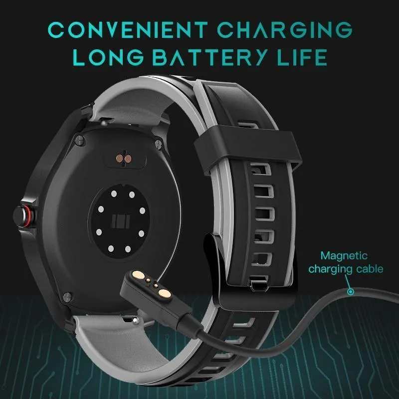 New HD Full Touch Screen IP67 Waterproof Heart Rate Fitness Tracker Digital Wrist Smartwatch