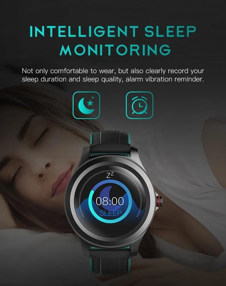 New HD Full Touch Screen IP67 Waterproof Heart Rate Fitness Tracker Digital Wrist Smartwatch