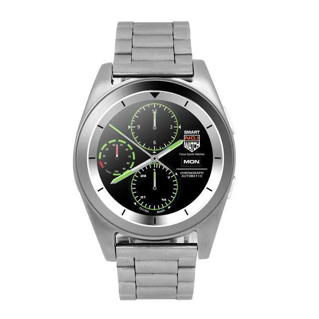 New HD IPS Sport Alloy Smart Watch with Tracker Call Running Heart Rate Monitor for Android IOS