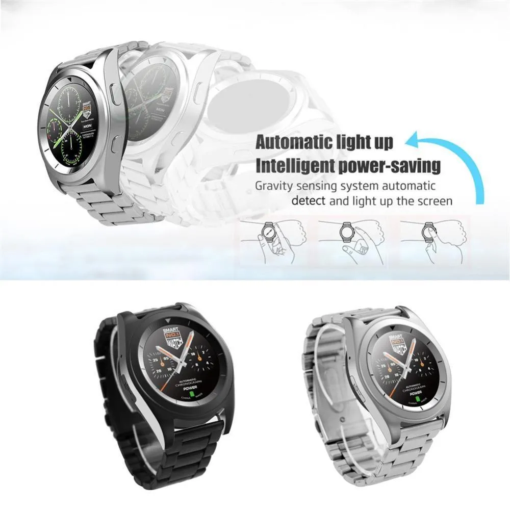 New HD IPS Sport Alloy Smart Watch with Tracker Call Running Heart Rate Monitor for Android IOS