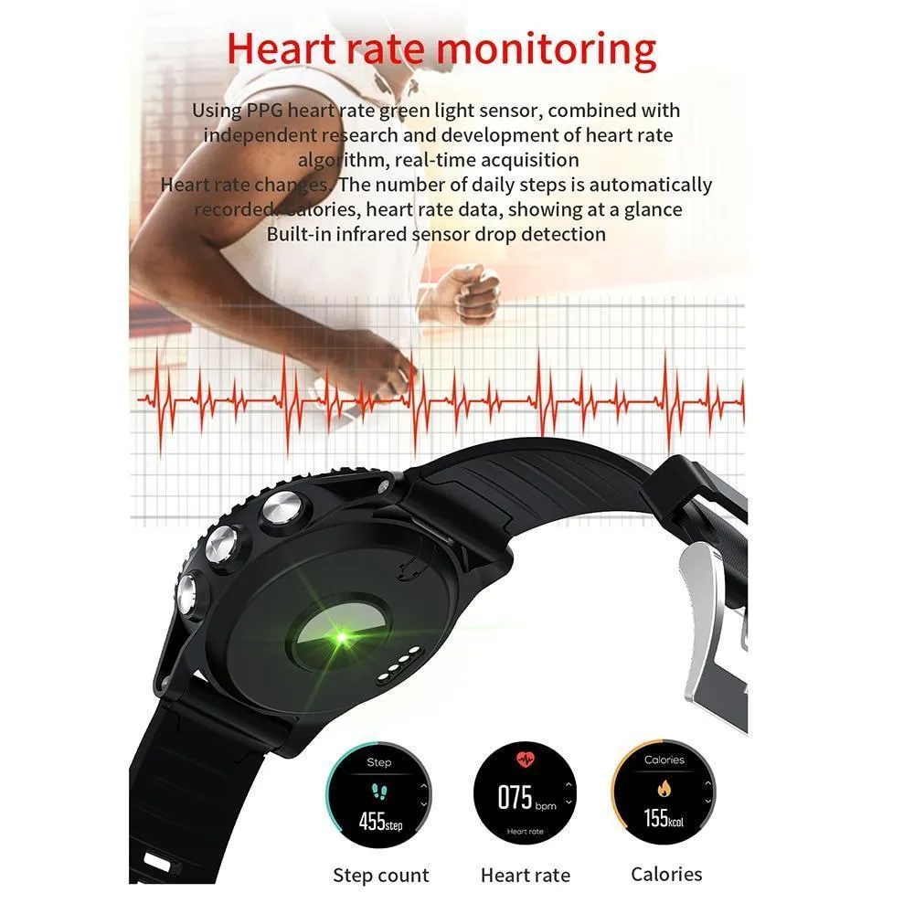 New Heart Rate Fitness Tracker Outdoor Sport Smartwatch For iPhone Android Xiaomi