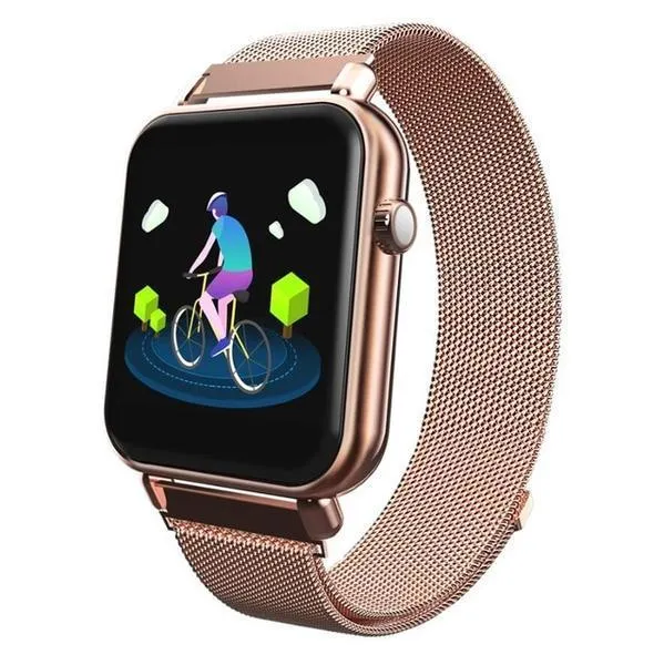 New IP67 Waterproof Slim Smart Watch Heart Rate Blood Pressure Oxygen Monitor Fitness Tracker For iOS Android