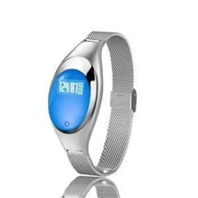 New Ladies Heart Rate Monitor Pedometer Fitness Tracker Smart Watch For Android IOS
