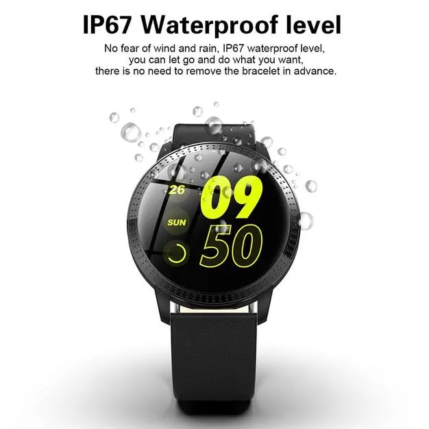 New Luxury Women's Smart Watch Heart Rate Blood Pressure Monitor Smartwatch Fitness Tracker For Android IOS