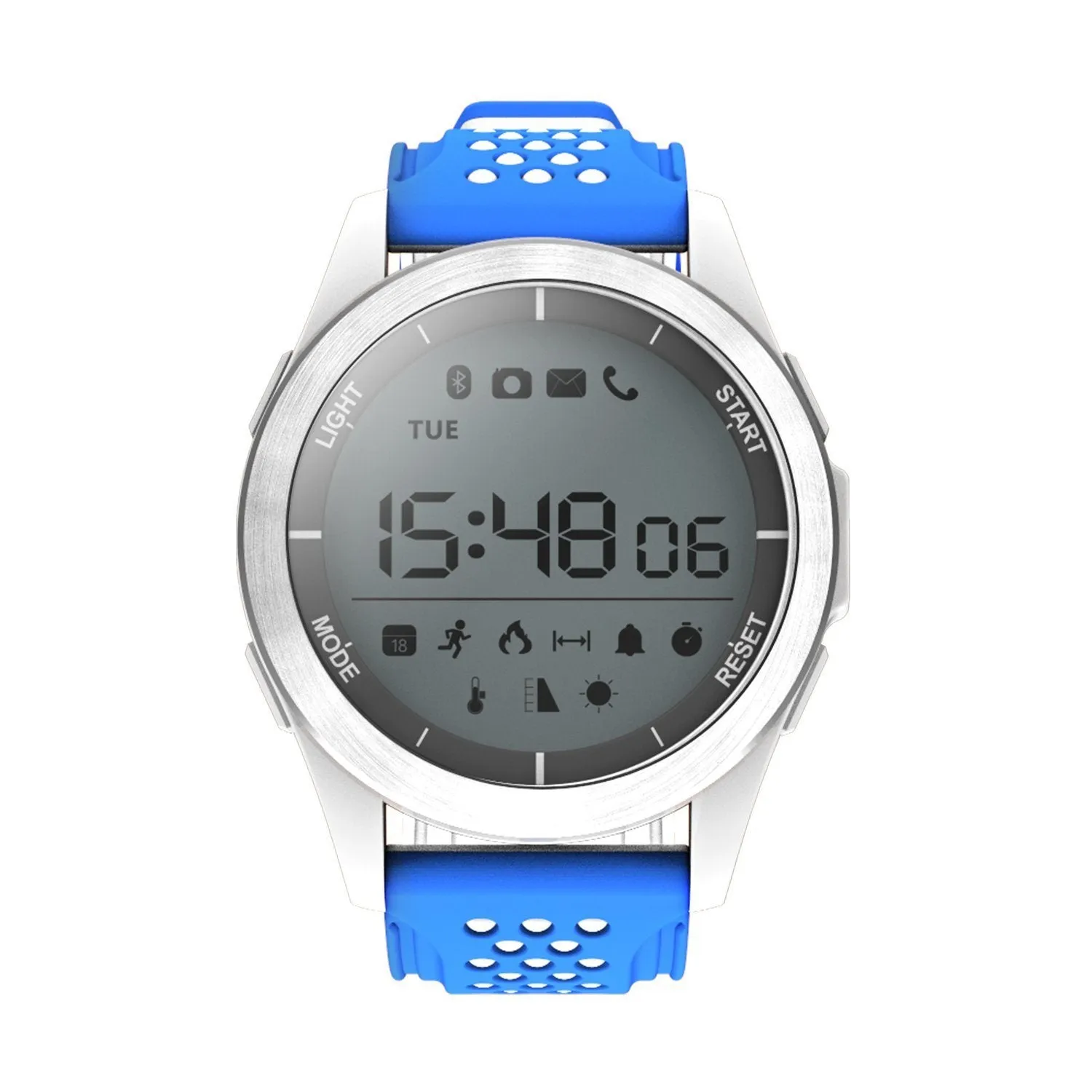 New Outdoor Altitude Meter Smart Watch with Waterproof Pedometer Fitness Tracker Wristwatch for IOS Androids