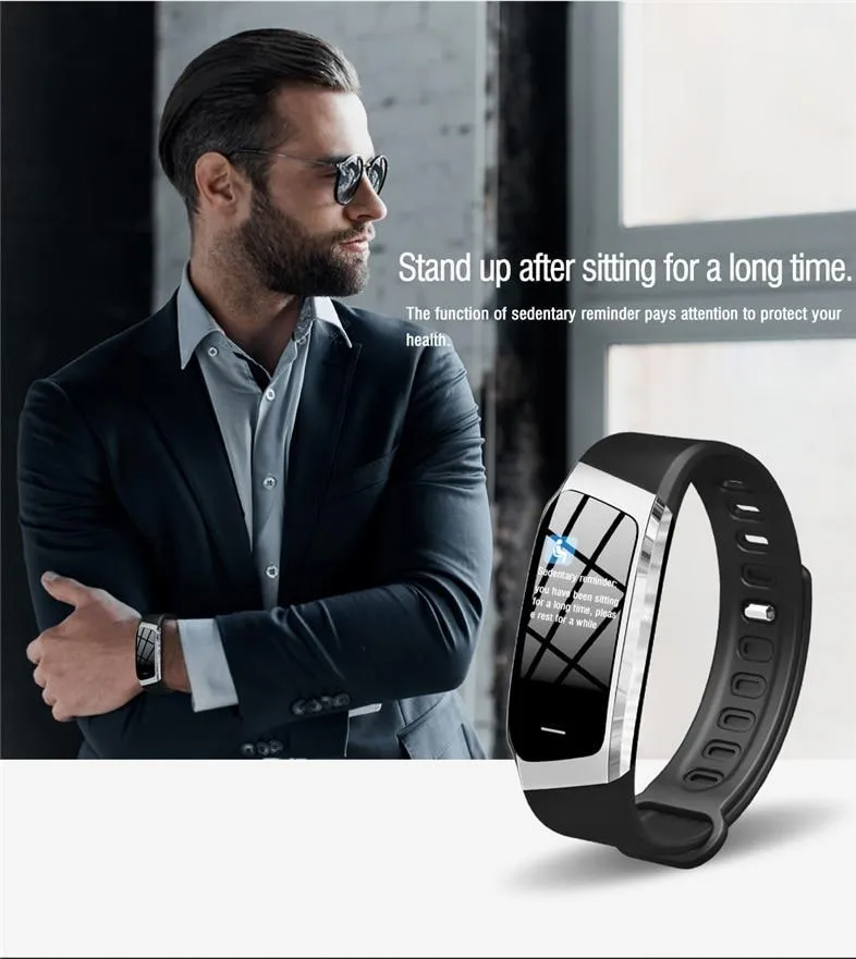 New Smart Band Colour Touch Screen IP67 Waterproof Blood Pressure Oxygen Heart Rate Monitor Sport Bracelet