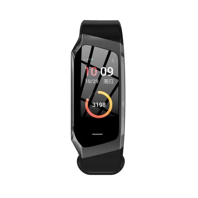 New Smart Band Colour Touch Screen IP67 Waterproof Blood Pressure Oxygen Heart Rate Monitor Sport Bracelet