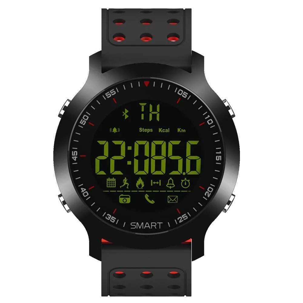 New Smart Sports Bluetooth Water-Resistant Watch with Call Notification Remote Control Alarm Clock