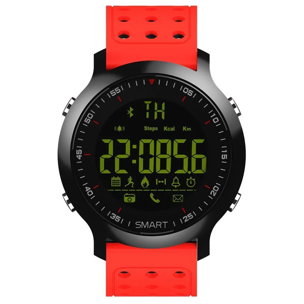 New Smart Sports Bluetooth Water-Resistant Watch with Call Notification Remote Control Alarm Clock