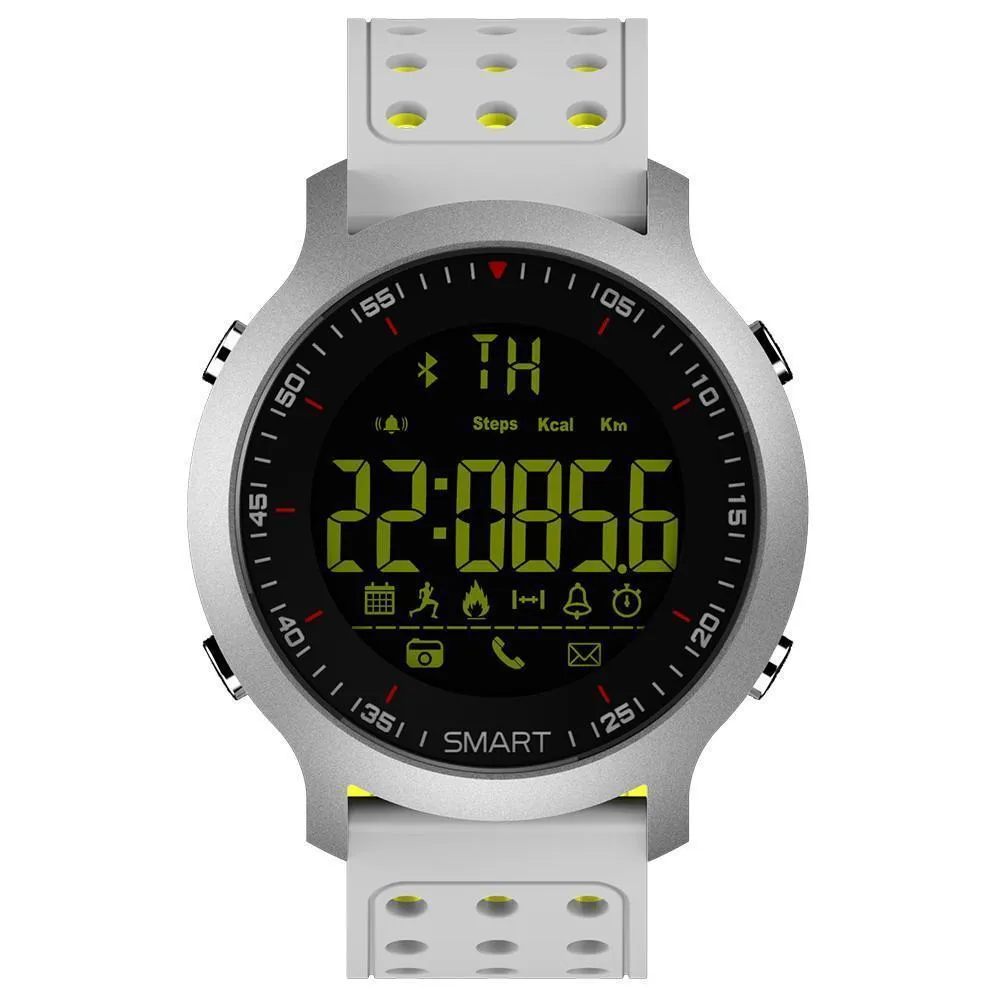 New Smart Sports Bluetooth Water-Resistant Watch with Call Notification Remote Control Alarm Clock