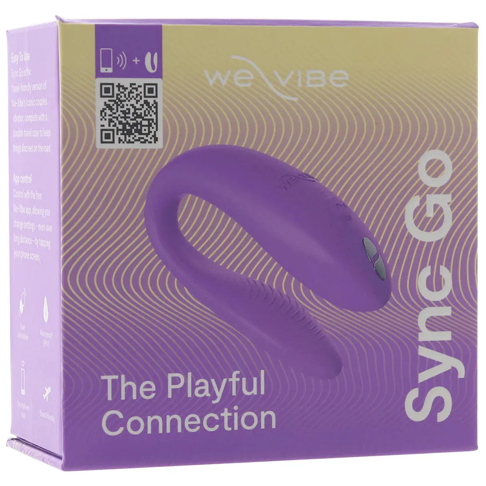 NEW!! We-Vibe Sync Go Travel-friendly Couples' Toy