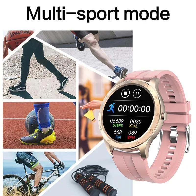 New Women's Smart Watch Fitness Tracker Heart Rate Monitor Full Touch Screen Sport Pedometer