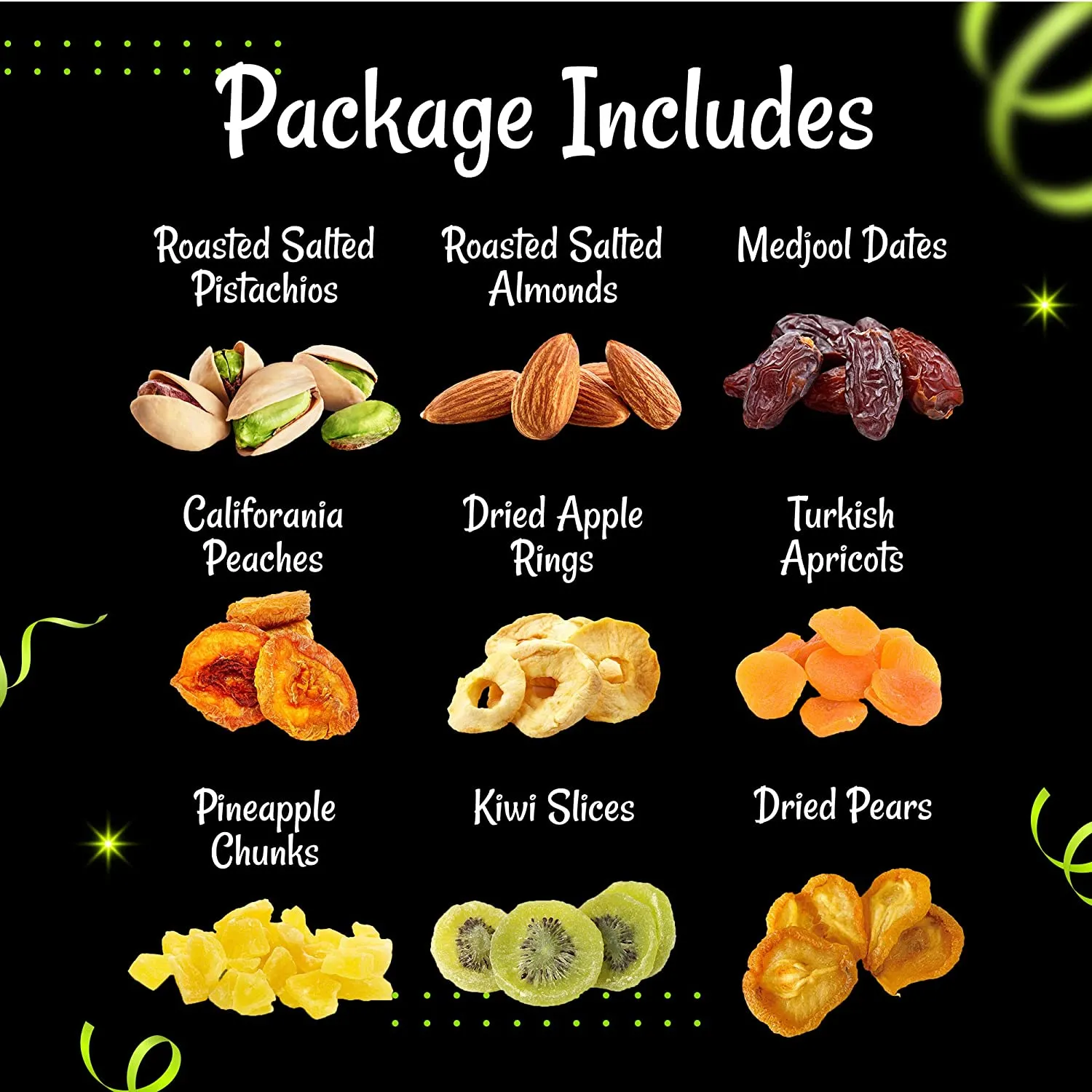 Nuts Christmas Gift Basket
