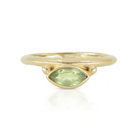 Nyra Marquise Apatite Gold Stacker