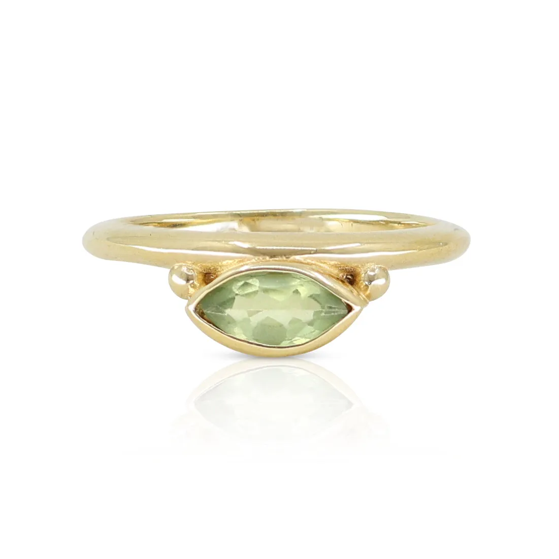 Nyra Marquise Apatite Gold Stacker