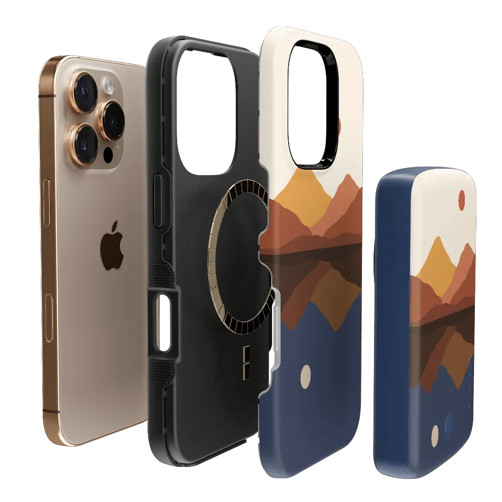 Opposites Attract | Day & Night Colorblock Mountains Power Pod Max