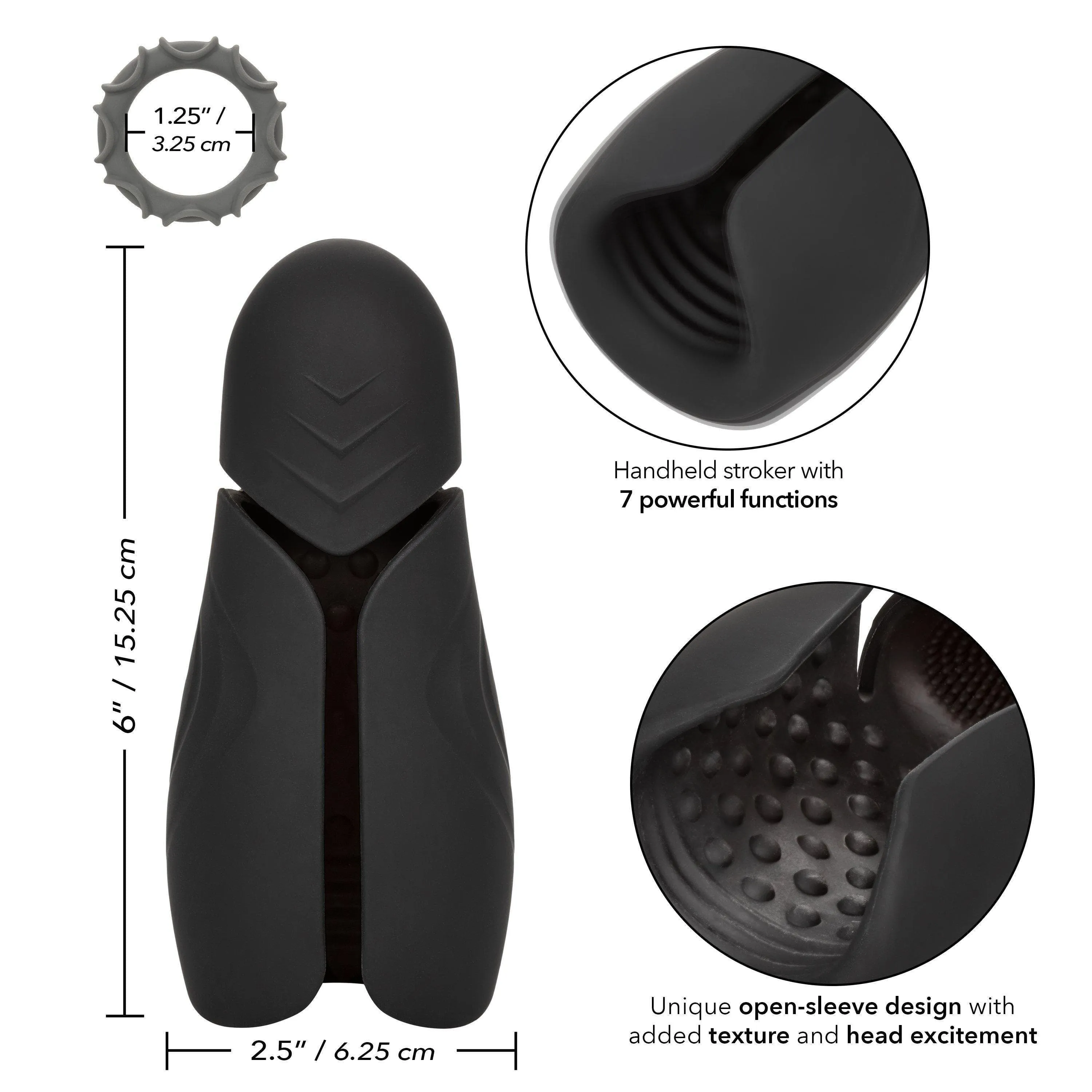 Optimum Power Elite Pro Silicone Rechargeable Male Stroker